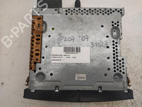 Radio PEUGEOT 207 (WA_, WC_) 1.6 HDi | BP13940097E6 