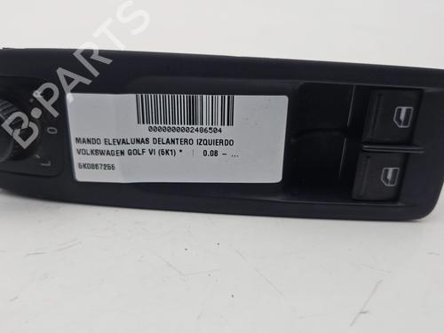 Used Left front window switch VW GOLF VI (5K1) [2008-2014]  21798859