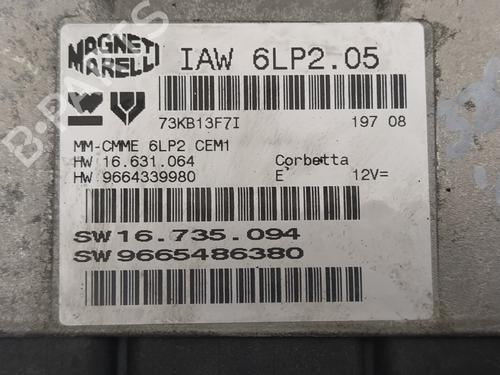 Engine control unit (ECU) CITROËN C4 I (LC_)  | BP21665440M57 