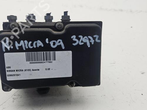 Used ABS pump NISSAN MICRA III (K12) 1.2 16V (65 hp) 29533822