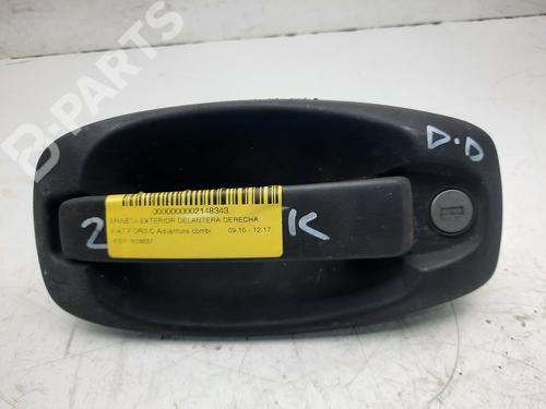 Used Front right exterior door handle Front right exterior door handle FIAT FIORINO Box Body/MPV (225_) 1.3 D Multijet (225BXD1A, 225BXB1A, 225BXB11) (75 hp) 10661580 10661580