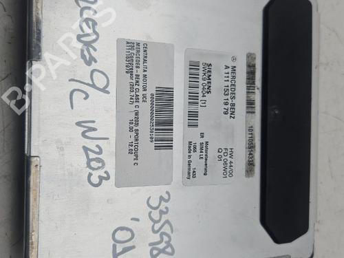 Used Engine control unit (ECU) MERCEDES-BENZ C-CLASS Coupe (CL203) C 230 Kompressor (203.747) (197 hp) 31320436