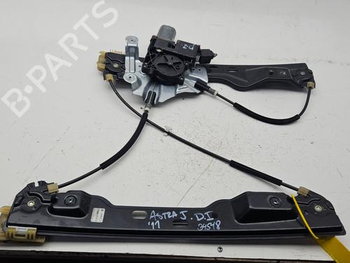 Used Front left window mechanism OPEL ASTRA J (P10) [2009-2016]  31306311