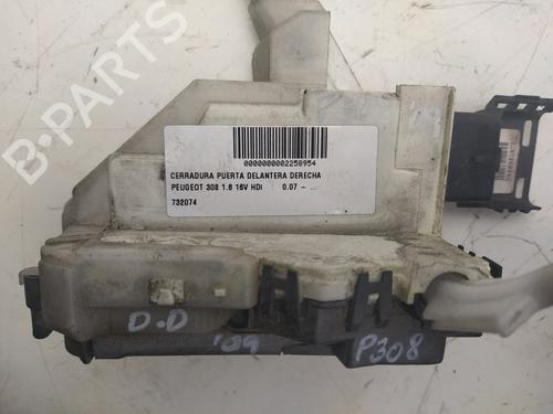 Used Front right lock PEUGEOT 308 I (4A_, 4C_) [2007-2016]  17127795