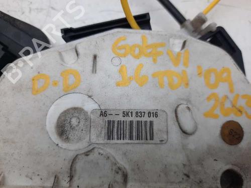 Front right lock VW GOLF VI (5K1) 1.6 TDI | BP6011371C97 