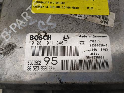 Engine control unit (ECU) CITROËN C5 I (DC_) 2.0 HDi (DCRHZB, DCRHZE) | BP15011639M57 
