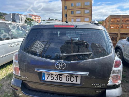 Used Tailgate TOYOTA COROLLA Verso (ZER_, ZZE12_, R1_) 2.2 D-4D (AUR10_, AUR10R) (136 hp) 28292923