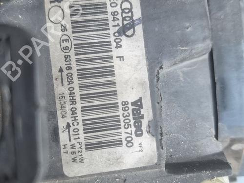 Right headlight AUDI A4 B6 (8E2) 1.9 TDI | BP29594874C29 
