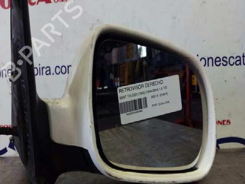 Used Right mirror SEAT TOLEDO II (1M2) 1.9 TDI (110 hp) 212593