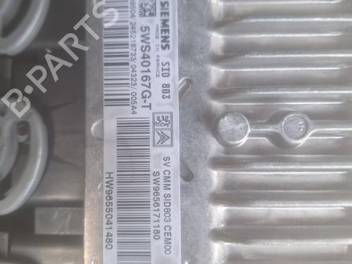Engine control unit (ECU) PEUGEOT 407 (6D_) 2.0 (6DRFNB, 6DRFNE) | BP37639087M57 - Image 2