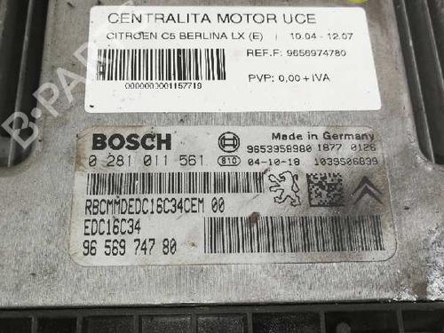 Engine control unit (ECU) CITROËN C5 II (RC_)  | BP2806890M57 