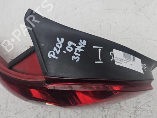 Left taillight PEUGEOT 206+ (2L_, 2M_)  | BP24547530C34 