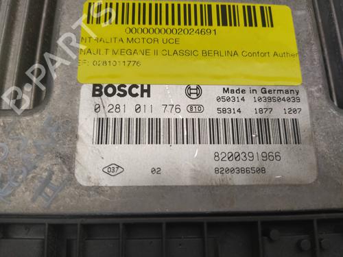Engine control unit (ECU) RENAULT MEGANE II Saloon (LM0/1_)  | BP10489115M57 