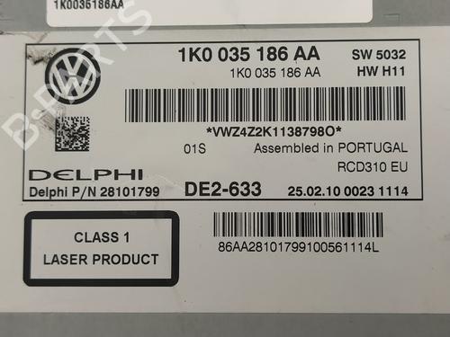 Radio VW GOLF VI (5K1) 1.6 TDI | BP18011770E6 
