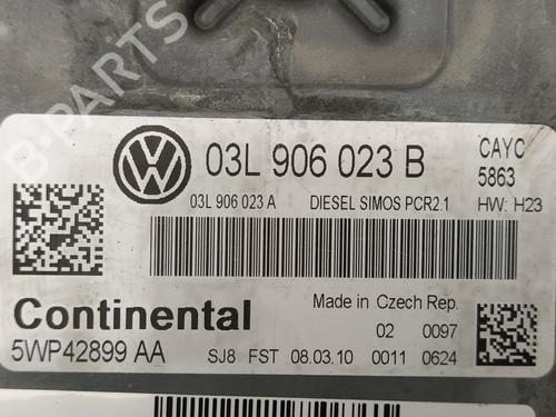Engine control unit (ECU) VW GOLF VI (5K1) 1.6 TDI | BP19067738M57 