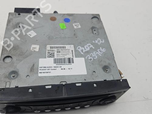 Radio PEUGEOT 207 (WA_, WC_) 1.4 HDi | BP30077738E6 