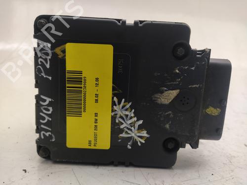 Used ABS pump PEUGEOT 206 Hatchback (2A/C) 2.0 HDI 90 (90 hp) 22381097