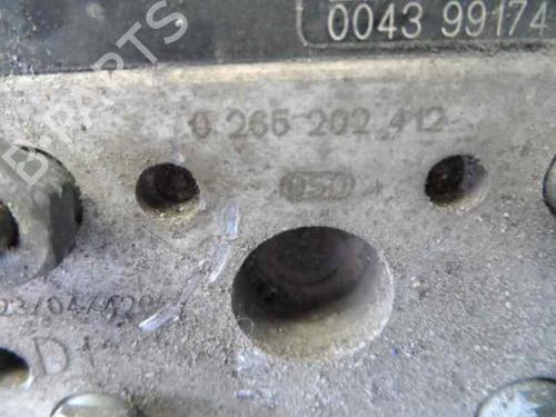 ABS pump MERCEDES-BENZ A-CLASS (W168) A 170 CDI (168.008) | BP98562M43 