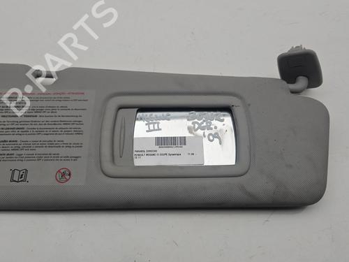 Used Right sun visor RENAULT MEGANE III Coupe (DZ0/1_) [2008-2016]  11736989
