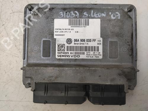Used Engine control unit (ECU) SEAT LEON (1P1) [2005-2013]  17193686