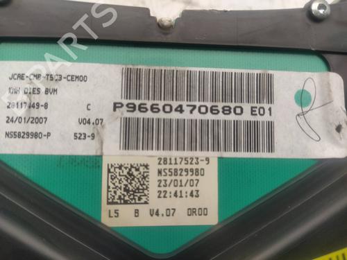Instrument cluster PEUGEOT 307 Break (3E) 1.6 HDi 110 | BP10713227C47 