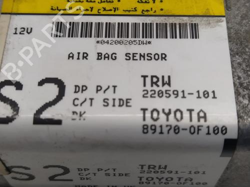 ECU airbags TOYOTA COROLLA Verso (ZER_, ZZE12_, R1_) 2.0 D-4D (CUR10_, CUR10R) | BP16243576M53 