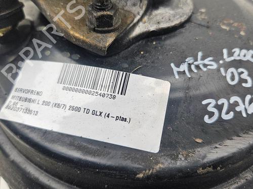 Used Servo brake Servo brake MITSUBISHI L200 (K7_T, K6_T, K5_T) [1996-2011] 25131243 25131243