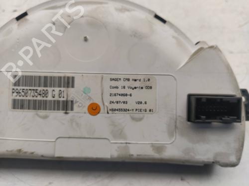 Instrument cluster CITROËN C2 (JM_) 1.4 HDi | BP10985448C47 