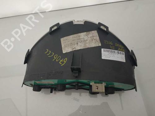 Used Instrument cluster PEUGEOT 206 Hatchback (2A/C) 2.0 HDI 90 (90 hp) 6132866
