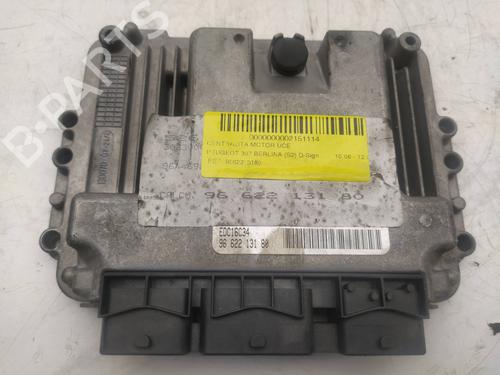 Engine control unit (ECU) PEUGEOT 307 Break (3E) 1.6 HDi 110 | BP10712897M57 