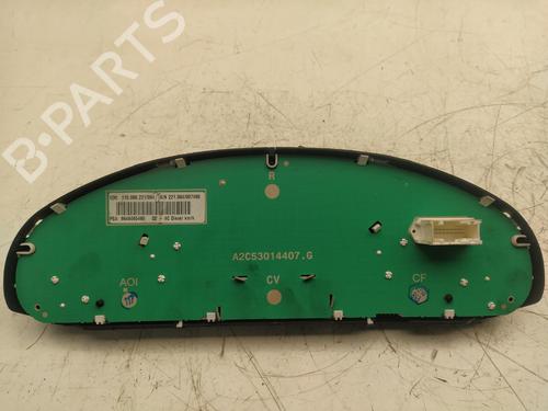 Instrument cluster PEUGEOT 407 (6D_) 1.6 HDi 110 (6D9HZC, 6D9HYC) | BP17166779C47 