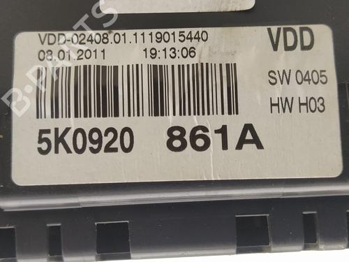 Instrument cluster VW GOLF VI (5K1) 1.6 TDI | BP13948121C47 