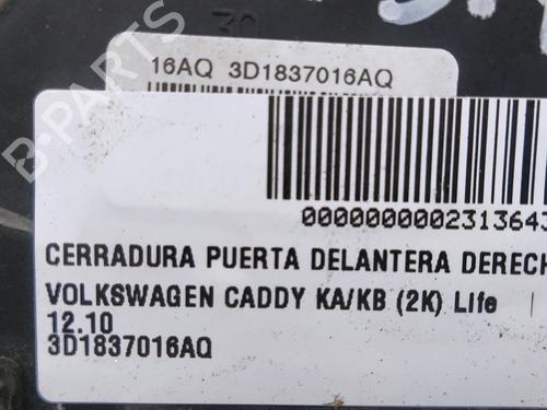 Front right lock VW CADDY III MPV (2KB, 2KJ, 2CB, 2CJ) 2.0 TDI 16V | BP20152449C97 