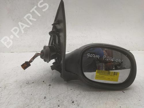 Used Right mirror PEUGEOT 206 Hatchback (2A/C) 2.0 HDI 90 (90 hp) 13329654