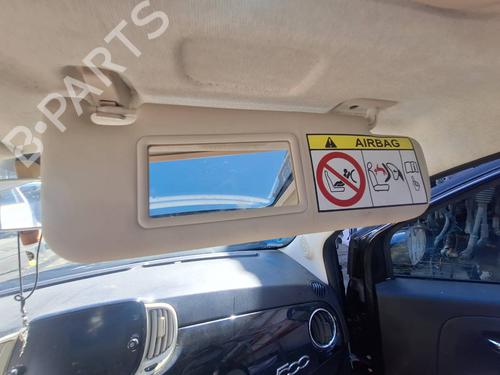 Right sun visor FIAT 500 (312_) | BP39185454I2 - Image 2