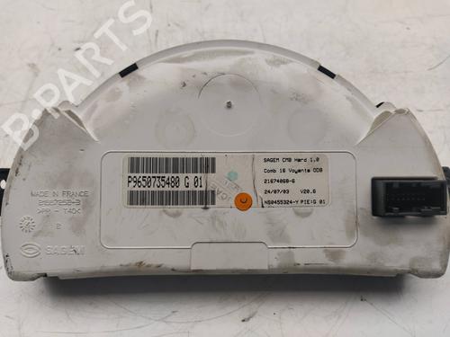 Instrument cluster CITROËN C2 (JM_) 1.4 HDi | BP10985448C47 