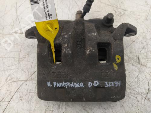 Used Right front brake caliper NISSAN PATHFINDER III (R51) 2.5 dCi (174 hp) 18143580