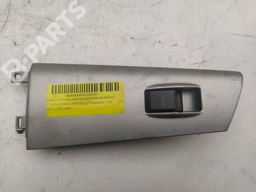 Used Right front window switch Right front window switch TOYOTA COROLLA Saloon (_E12_) 2.0 D-4D (CDE120_, CDE120R) (116 hp) 10390308 10390308