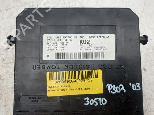Fuse box PEUGEOT 307 (3A/C)  | BP12455729E1 