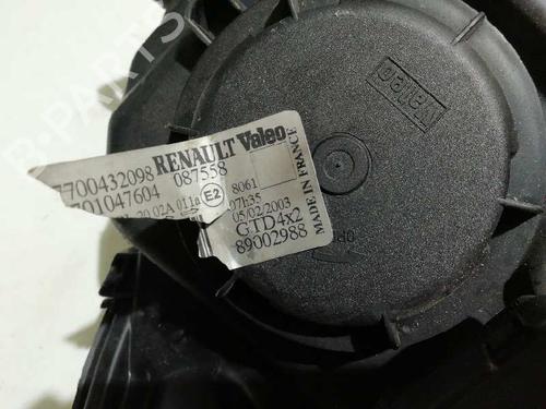 Left headlight RENAULT SCÉNIC I MPV (JA0/1_, FA0_) 1.9 dTi (JA1U) | BP577433C28 