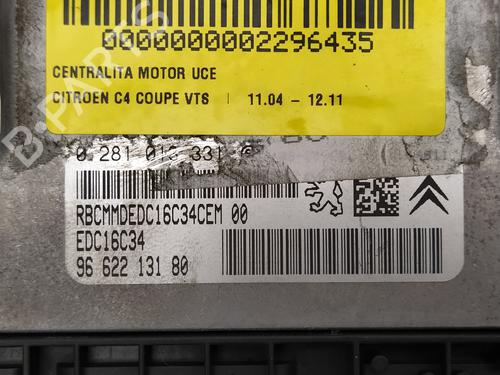 Engine control unit (ECU) CITROËN C4 Coupe (LA_) 1.6 HDi | BP16043340M57 