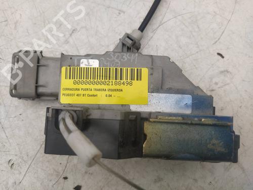 Used Rear left lock PEUGEOT 407 (6D_) 2.0 (6DRFNB, 6DRFNE) (136 hp) 12455721