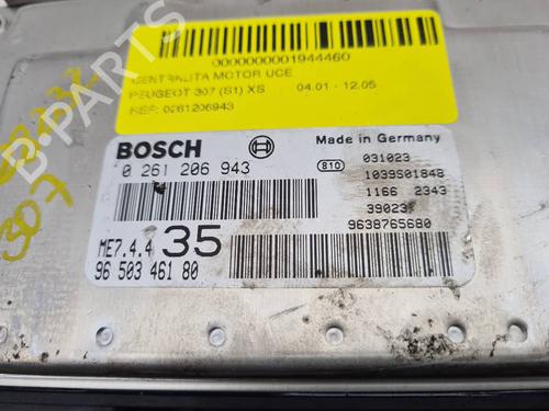 Engine control unit (ECU) PEUGEOT 307 (3A/C) 1.6 16V | BP8048341M57 