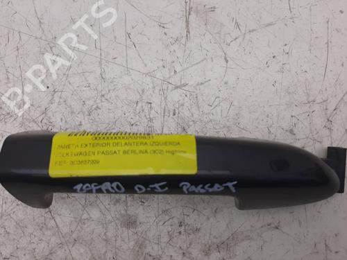 Used Front left exterior door handle VW PASSAT B6 (3C2) 2.0 TFSI (200 hp) 8874806