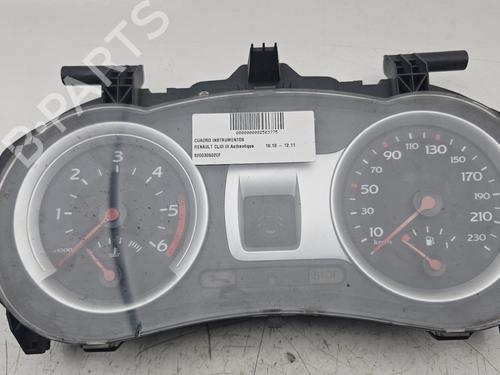 Used Instrument cluster RENAULT CLIO III (BR0/1, CR0/1) 1.5 dCi (88 hp) 23237207