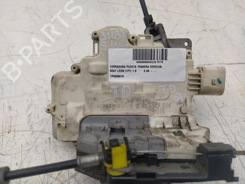 Used Rear right lock SEAT LEON (1P1) [2005-2013]  14972866