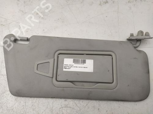 Right sun visor MERCEDES-BENZ A-CLASS (W169) A 180 CDI (169.007, 169.307) (109 hp) 18116509