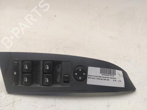 Used Left front window switch BMW 5 (E60) 520 i (170 hp) 13489001