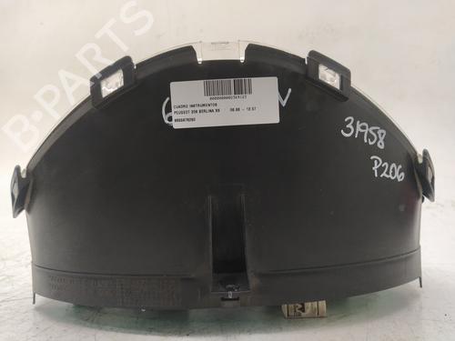Instrument cluster PEUGEOT 206 Hatchback (2A/C) 1.4 HDi eco 70 | BP18116621C47 