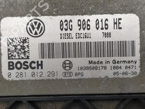 Engine control unit (ECU) SEAT ALTEA (5P1)  | BP21023302M57 